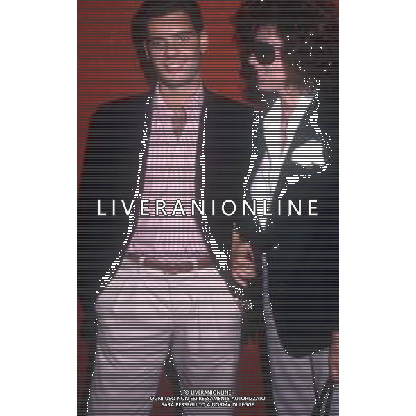 DIAP-RETROSPETTIVA EDWIGE FENECH ATTRICE NELLA FOTO EDWIGE FENECH CON IL FIGLIO EDWIN NELL\'ANNO 1993 AG ALDO LIVERANI SAS 