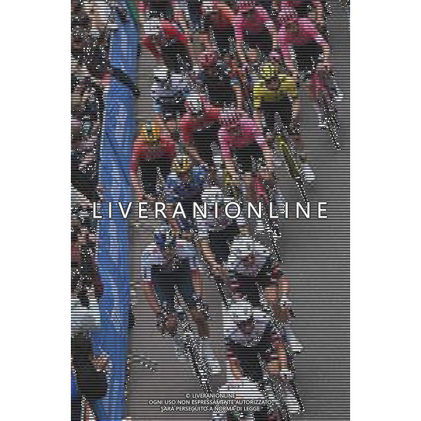 20-04-2025 Amstel Gold Race; 2025, Uae Team Emirates - Xrg; 2025, Soudal - Quick Step; Pogacar, Tadej; Evenepoel, Remco; Valkenburg Cauberg; ©SIROTTI - AGENZIA ALDO LIVERANI SAS