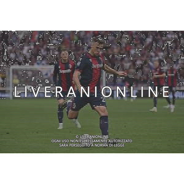 Bologna vs Inter nella foto Thijs Dallinga (Bologna) Bologna 20-04-2025 Stadio Renato Dall\'Ara Campionato Serie A Enilive - 33a giornata foto Roberto Garavaglia/Agenzia Aldo Liverani sas