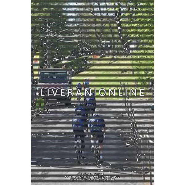 22-04-2025 Allenamento Fleche Wallonne 2025; 2025, Groupama - Fdj; Huy; FOTO STEFANO SIROTTI-AG ALDO LIVERANI SAS