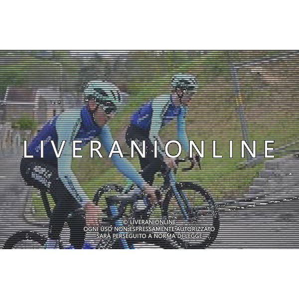 22-04-2025 Allenamento Fleche Wallonne 2025; 2025, Decathlon - Ag2r La Mondiale; Huy; FOTO STEFANO SIROTTI-AG ALDO LIVERANI SAS