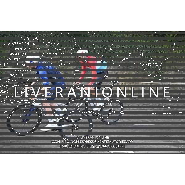 22-04-2025 Allenamento Fleche Wallonne 2025; 2025, Groupama - Fdj; Pacher, Quentin; Geniets, Kevin; Huy; FOTO STEFANO SIROTTI-AG ALDO LIVERANI SAS