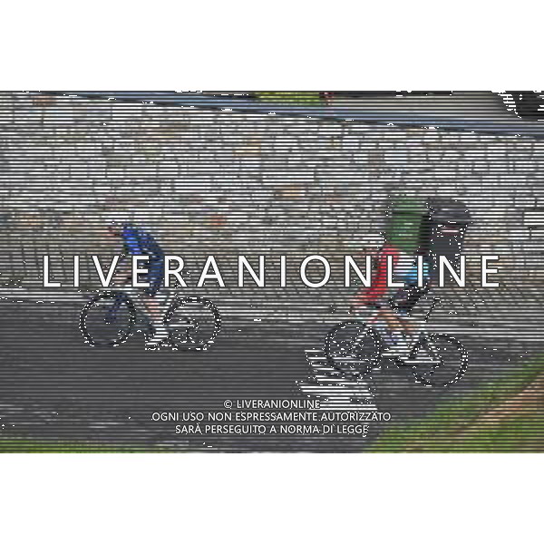 22-04-2025 Allenamento Fleche Wallonne 2025; 2025, Groupama - Fdj; Pacher, Quentin; Geniets, Kevin; Huy; FOTO STEFANO SIROTTI-AG ALDO LIVERANI SAS