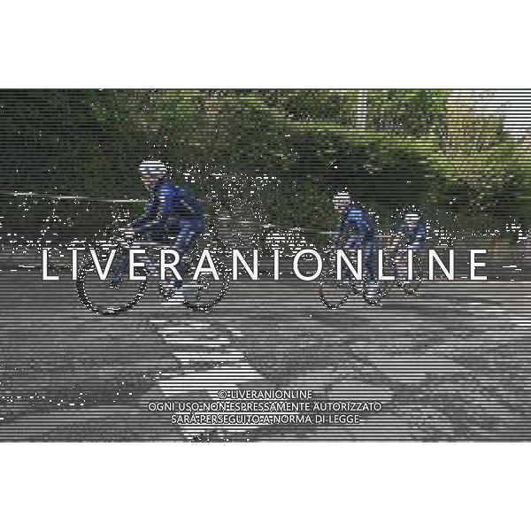 22-04-2025 Allenamento Fleche Wallonne 2025; 2025, Groupama - Fdj; Huy; FOTO STEFANO SIROTTI-AG ALDO LIVERANI SAS