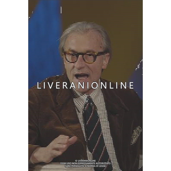 Milano 31/01/2006 Vittorio Feltri foto Danilo Recalcati / AG.Aldo Liverani