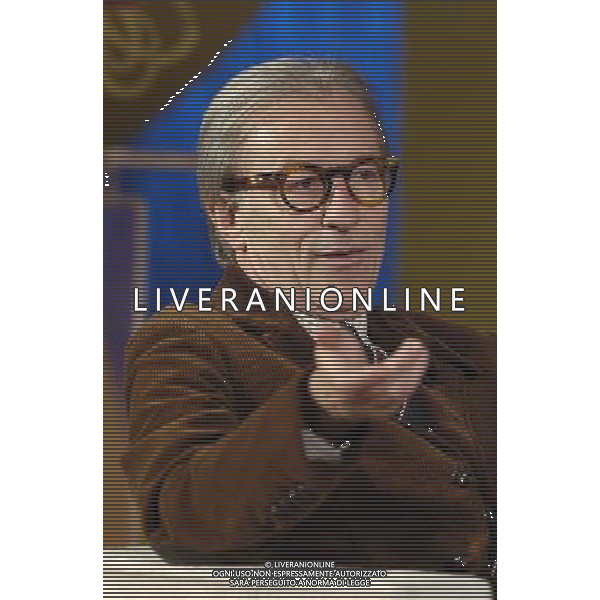 Milano 31/01/2006 Vittorio Feltri foto Danilo Recalcati / AG.Aldo Liverani