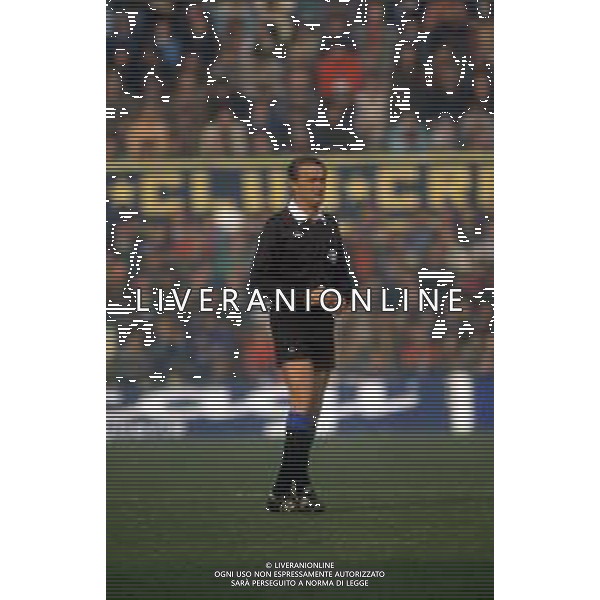 DIAP-RETROSPETTIVA ARBITRO PAOLO BERGAMO NELLA FOTO PAOLO BERGAMO ARBITRO AG ALDO LIVERANI SAS