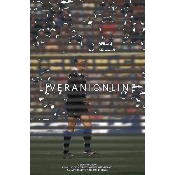 DIAP-RETROSPETTIVA ARBITRO PAOLO BERGAMO NELLA FOTO PAOLO BERGAMO ARBITRO AG ALDO LIVERANI SAS