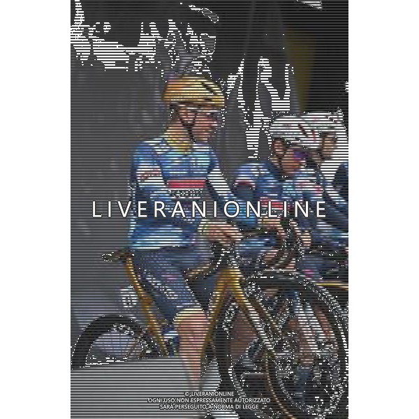 23-04-2025 La Fleche Wallonne; 2025, Soudal - Quick Step; Evenepoel, Remco; Ciney; ©SIROTTI - AGENZIA ALDO LIVERANI SAS