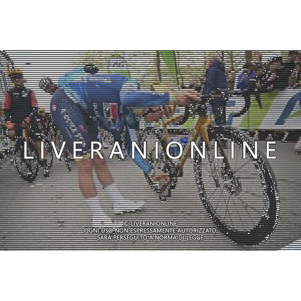 23-04-2025 La Fleche Wallonne; 2025, Soudal - Quick Step; Evenepoel, Remco; Ciney; ©SIROTTI - AGENZIA ALDO LIVERANI SAS