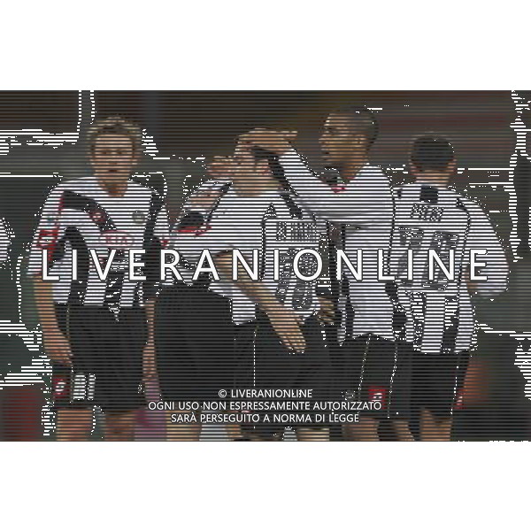 Genova 1/2/2006 Sampdoria-Udinese Tim cup nella foto esultanza di natale foto Luzzani/ag Aldo Liverani