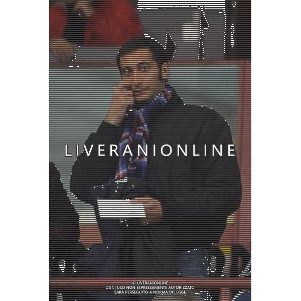 Genova 1/2/2006 Sampdoria-Udinese Tim cup nella foto Mark Iuliano in tribuna foto Luzzani/ag Aldo Liverani