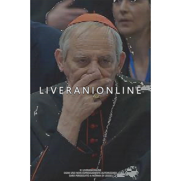 Roma - 23 Aprile 2025 Il Presidente della Conferenza Episcopale Italiana, Cardinal Matteo Maria Zuppi, partecipa all\'omaggio dei fedeli a Papa Francesco nella Basilica di San Pietro Nella Foto: Cardinale Matteo Maria Zuppi  Andrea Bracaglia- AGENZIA ALDO LIVERANI SAS