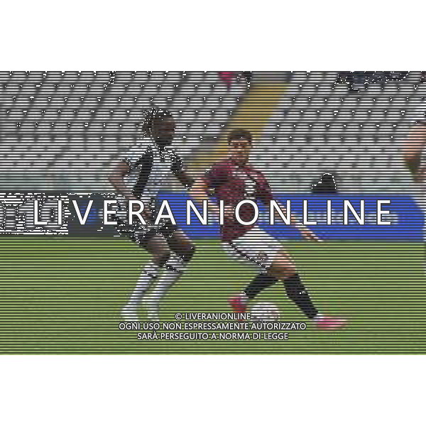 TVMV-Torino 23.04.2025 Stadio Grande Torino @Manuela Viganti/Ag. Aldo Liverani sas Torino vs Udinese Campionato Calcio Serie A Enilive 2024/2025 33a giornata Nella foto: che adams e oumar solet