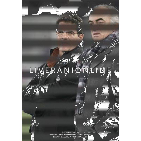 ROMA-JUVENTUS COPPA ITALIA TIM CUP 01.02.2006 NELLA FOTO: FABIO CAPELLO E GIRAUDO PH ANDRY/AG LIVERANI