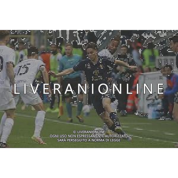Kenan Yildiz of Juventus FC play the ball during Parma Calcio vs Juventus FC, 33° Serie A Enilive 2024-25 game at Ennio Tardini stadium in Parma (PR), Italy, on April 23, 2025. (Photo by Davide Casentini)- AGENZIA ALDO LIVERANI SAS