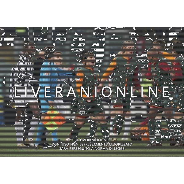 ROMA-JUVENTUS COPPA ITALIA TIM CUP 01.02.2006 NELLA FOTO: RISSA ESPULSIONE DACOURT PH ANDRY/AG LIVERANI
