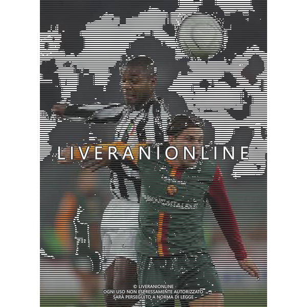 ROMA-JUVENTUS COPPA ITALIA TIM CUP 01.02.2006 NELLA FOTO: ZALAYETA E CUFRE PH ANDRY/AG LIVERANI
