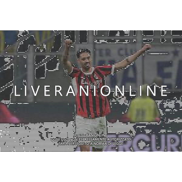 Inter vs Milan nella foto Tijjani Reijnders (Milan) esultanza dopo il gol del 3 a 0 Milano 23-04-2025 Stadio Giuseppe Meazza - San Siro Coppa Italia Frecciarossa - semifinale gara di ritorno foto Roberto Garavaglia/Agenzia Aldo Liverani sas