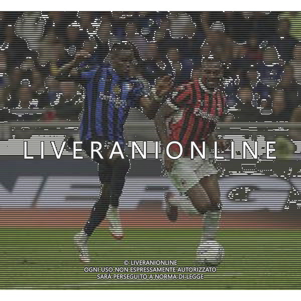RAFAEL LEAO E YANN BISSECK -INTER - MILAN Coppa Italia Frecciarossa semifinale gara di ritorno 23.04.2025 PAOLO GIAMPIETERI - AGENZIA ALDO LIVERANI SAS