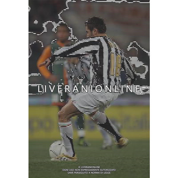 ROMA-JUVENTUS COPPA ITALIA TIM CUP 01.02.2006 NELLA FOTO: GOL MUTU PH ANDRY/AG LIVERANI