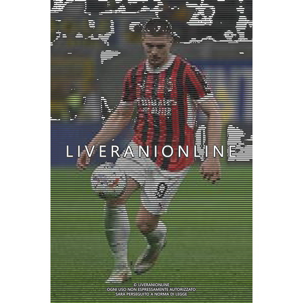 Inter vs Milan nella foto Luka Jovic (Milan) Milano 23-04-2025 Stadio Giuseppe Meazza - San Siro Coppa Italia Frecciarossa - semifinale gara di ritorno foto Roberto Garavaglia/Agenzia Aldo Liverani sas- AGENZIA ALDO LIVERANI SAS