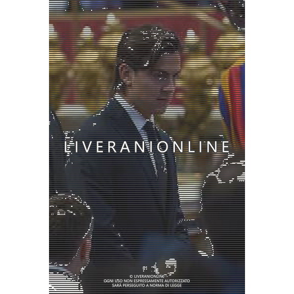 Città del Vaticano - 24 Aprile 2025 Una delegazione della AS ROMA rende omaggio a Papa Francesco Nella Foto: Paulo Dybala  Andrea Bracaglia- AGENZIA ALDO LIVERANI SAS