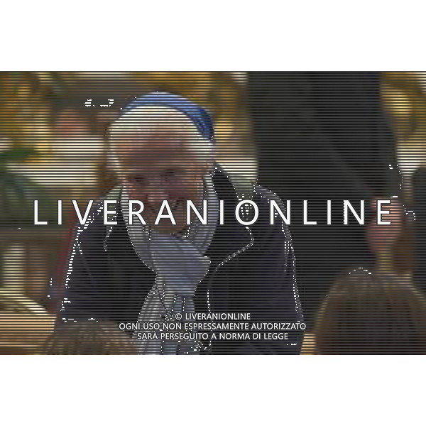 Città del Vaticano - 24 Aprile 2025 Suor Genevieve Jeanningros rende omaggio a Papa Francesco Nella Foto: Suor Genevieve Jeanningros  Andrea Bracaglia- AGENZIA ALDO LIVERANI SAS