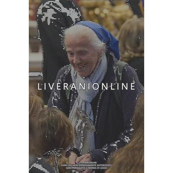 Città del Vaticano - 24 Aprile 2025 Suor Genevieve Jeanningros rende omaggio a Papa Francesco Nella Foto: Suor Genevieve Jeanningros  Andrea Bracaglia- AGENZIA ALDO LIVERANI SAS