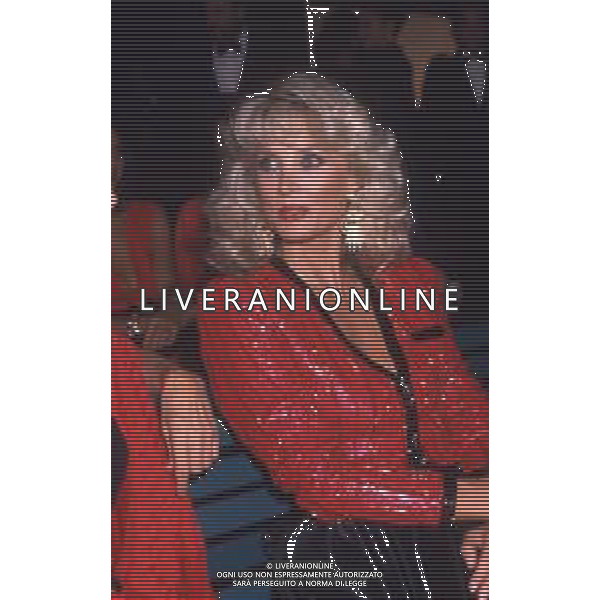 DIAP-RETROSPETTIVA BARBARA BOUCHET ATTRICE NELLA FOTO BARBARA BOUCHET NELL\'ANNO 1987 AG ALDO LIVERANI SAS