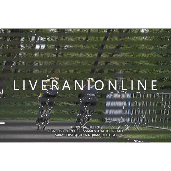 24-04-2025 Allenamento 2 Liegi Bastogne Liegi 2025; 2025, Visma - Lease A Bike Women; La Redoute; ©SIROTTI - AGENZIA ALDO LIVERANI SAS