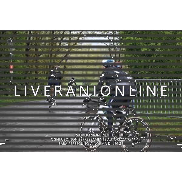 24-04-2025 Allenamento 2 Liegi Bastogne Liegi 2025; 2025, Lidl - Trek; La Redoute; ©SIROTTI - AGENZIA ALDO LIVERANI SAS