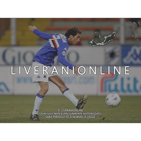 Genova 01-02-2006 coppa italia tim 2005/06 sampdoria-udinese 2:2 nella foto gasbarroni andrea ph marco luzzani/ag aldo liverani s.a.s.