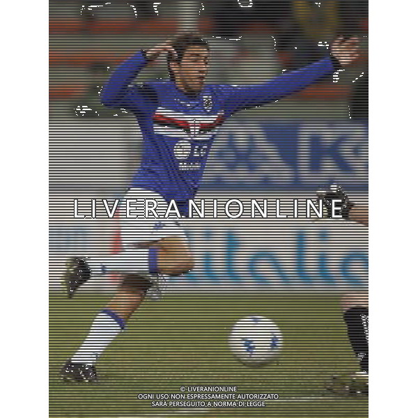 Genova 01-02-2006 coppa italia tim 2005/06 sampdoria-udinese 2:2 nella foto gasbarroni andrea ph marco luzzani/ag aldo liverani s.a.s.