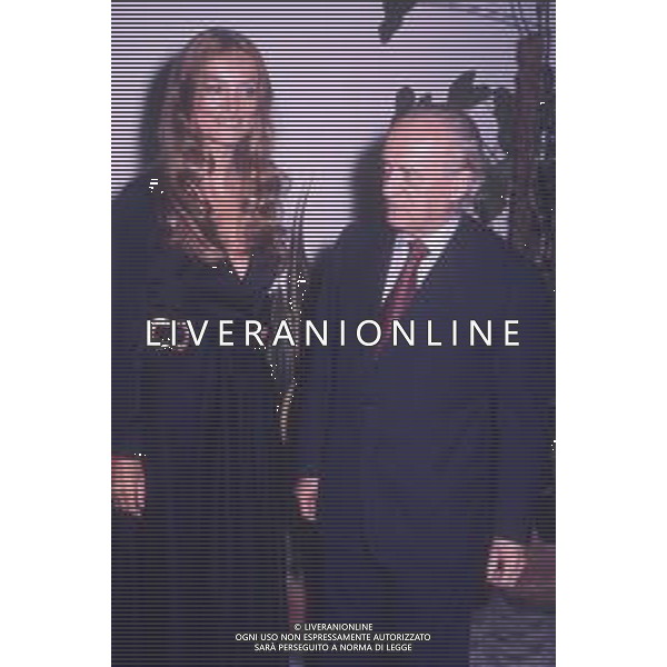 DIAP-RETROSPETTIVA BARBARA BOUCHET ATTRICE NELLA FOTO BARBARA BOUCHET CON RUGGERO ORLANDO AG ALDO LIVERANI SAS 