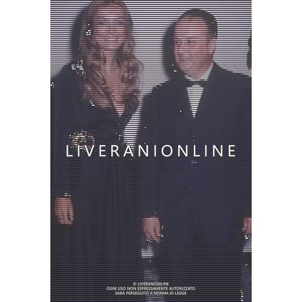 DIAP-RETROSPETTIVA BARBARA BOUCHET ATTRICE NELLA FOTO BARBARA BOUCHET CON MASSIMO INARDI AG ALDO LIVERANI SAS 