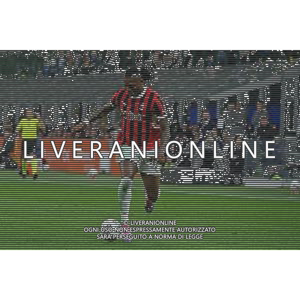 Coppa Italia Frecciarossa 2024-2025 Milano 23 Aprile 2025 (Stadio Giuseppe Meazza) Nella foto Rafael Leao ©ANDREA ROSITO -AGENZIA ALDO LIVERANI SAS -INTER - MILAN Coppa Italia Frecciarossa semifinale gara di ritorno 23.04.2025