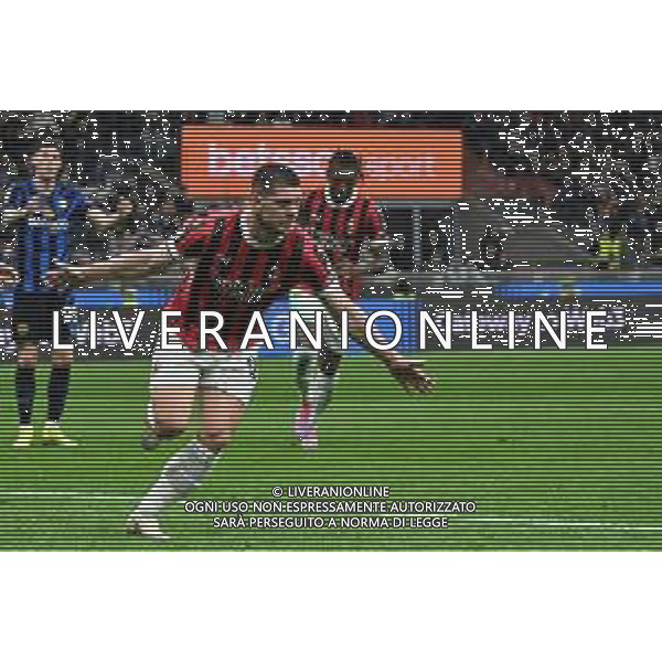 Coppa Italia Frecciarossa 2024-2025 Milano 23 Aprile 2025 (Stadio Giuseppe Meazza) Nella foto Luka Jovic ©ANDREA ROSITO -AGENZIA ALDO LIVERANI SAS -INTER - MILAN Coppa Italia Frecciarossa semifinale gara di ritorno 23.04.2025