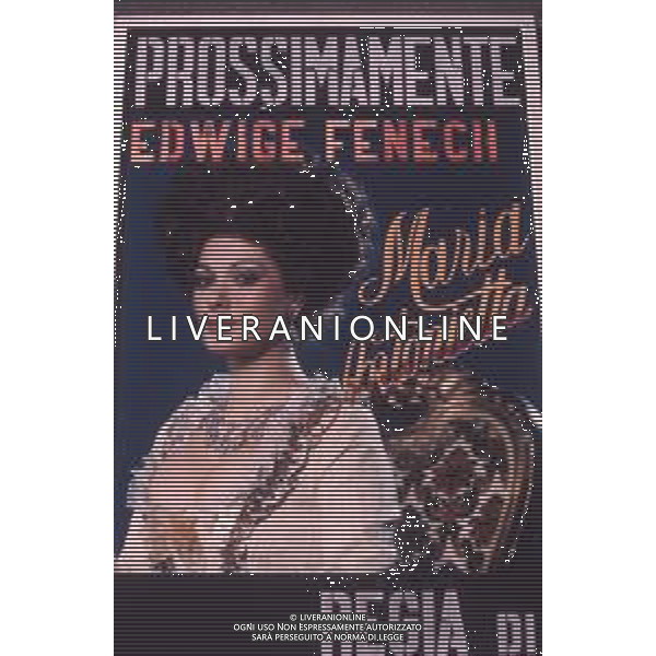 DIAP-RETROSPETTIVA EDWIGE FENECH ATTRICE NELLA FOTO EDWIGE FENECH LOCANDINE AG ALDO LIVERANI SAS 