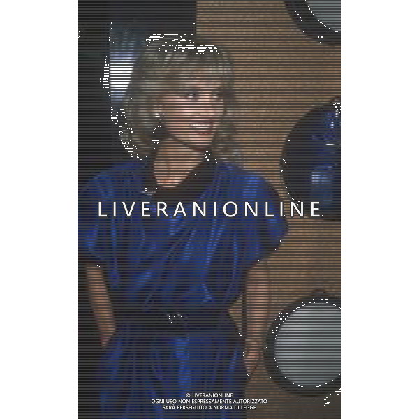 DIAP-RETROSPETTIVA BARBARA BOUCHET ATTORE NELLA FOTO BARBARA BOUCHET AG ALDO LIVERANI SAS