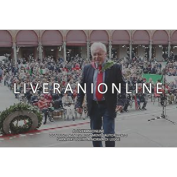 IMOLA 25 04 2025 "25 APRILE FESTA DELLA LIBERAZIONE" 80 ANNIVERSARIO DELLA LIBERAZIONE NELLA FOTO GABRIO SALLIERI PRESIDENTE ANPI IMOLA FOTO GIANNI SANNA-AG ALDO LIVERANI SAS