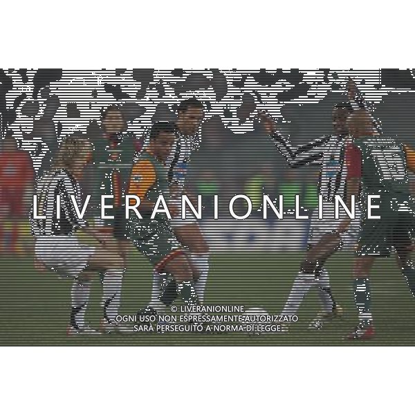 Roma 1 febbraio 2006 Roma - Juventus Tim Cup quarti di finale nella foto: Vieira Patrick Mancini Nedved Pavel foto Andry / Ag. Aldo Liverani