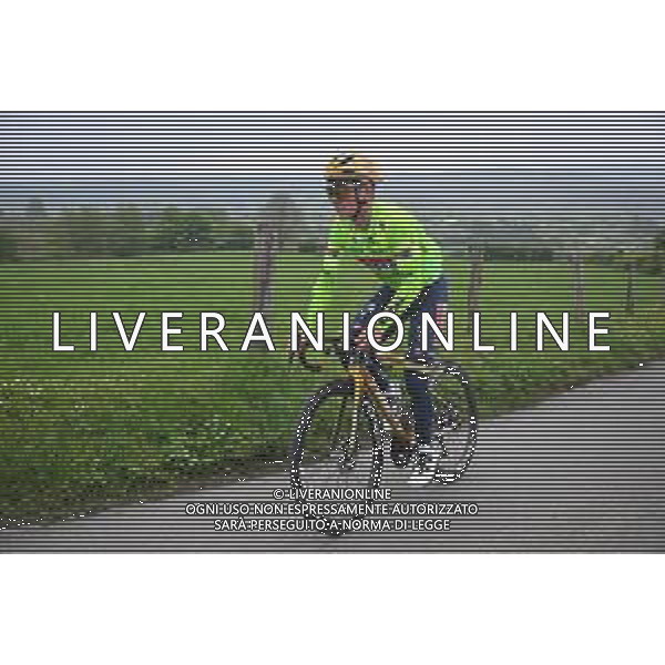 25-04-2025 Allenamento 2 Liegi Bastogne Liegi 2025; 2025, Soudal - Quick Step; Evenepoel, Remco; La Redoute; ©SIROTTI - AGENZIA ALDO LIVERANI SAS