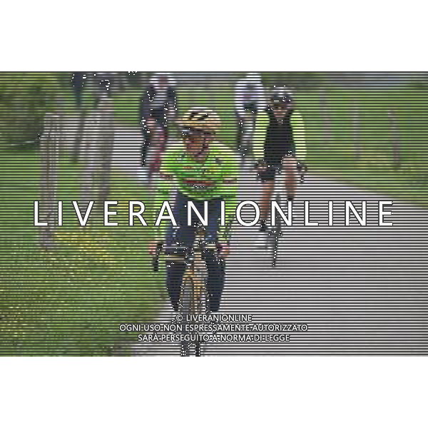 25-04-2025 Allenamento 2 Liegi Bastogne Liegi 2025; 2025, Soudal - Quick Step; Evenepoel, Remco; La Redoute; ©SIROTTI - AGENZIA ALDO LIVERANI SAS