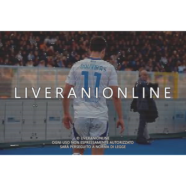 TVEM April 19, 2025 Lecce, Italy - US Lecce vs Como 1907 - Italian soccer serie A 2024/25 - Via Del Mare Stadium. In the pic: Tasos Douvikas of Como 1907 foto emmanuele mastrodonato-ag aldo liverani sas