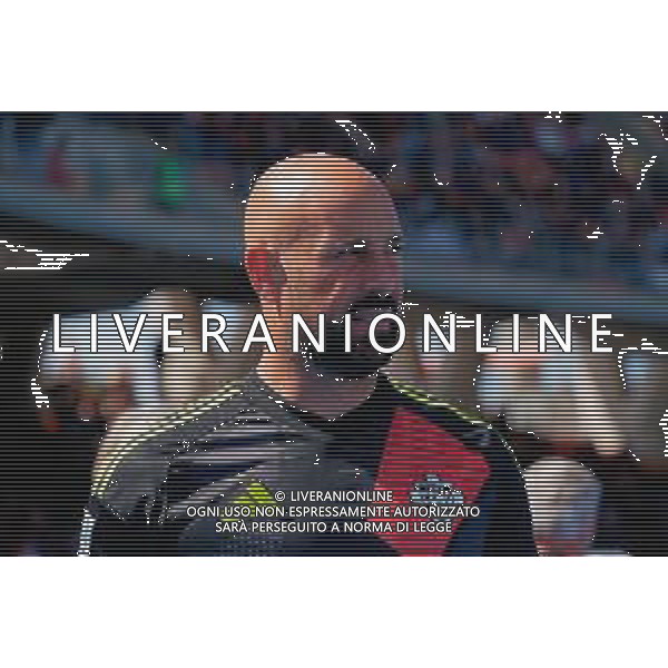 TVEM April 19, 2025 Lecce, Italy - US Lecce vs Como 1907 - Italian soccer serie A 2024/25 - Via Del Mare Stadium. In the pic: Pepe Reina of Como 1907 foto emmanuele mastrodonato-ag aldo liverani sas
