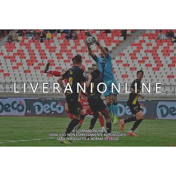 TVEM April 25, 2025 Bari, Italy - SSC Bari vs Modena FC 1912 - Italian soccer serie B 2024/25 - San Nicola Stadium. In the pic: Riccardo Gagno of Modena FC 1912 ©TVEM Emmanuele Mastrodonato - AGENZIA ALDO LIVERANI SAS