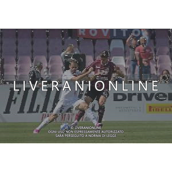 25 04 2025 - Salerno. Stadio Arechi. Campionato Serie B. Salernitana-Cosenza Nella foto Giacomo Ricci, Paolo Ghiglione Foto Giuseppe Cuozzo/Agenzia Liverani- AGENZIA ALDO LIVERANI SAS