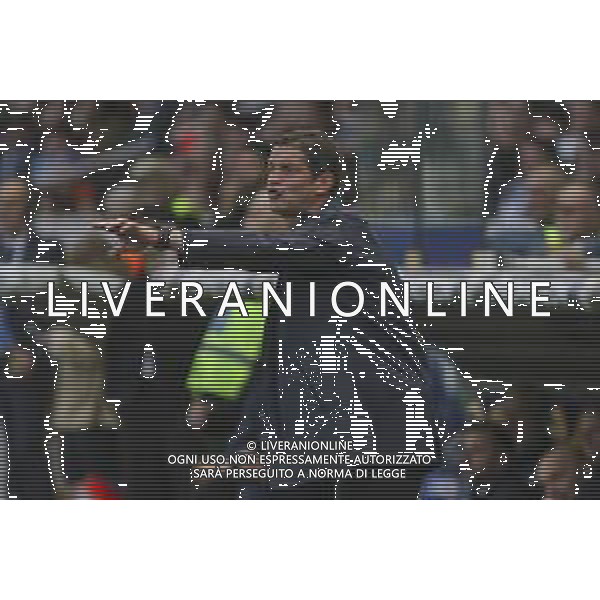 Cristian Chivu Head Coach of Parma AC gestures during Parma Calcio vs Juventus FC, 33° Serie A Enilive 2024-25 game at Ennio Tardini stadium in Parma (PR), Italy, on April 23, 2025. (Photo by Davide Casentini)- AGENZIA ALDO LIVERANI SAS