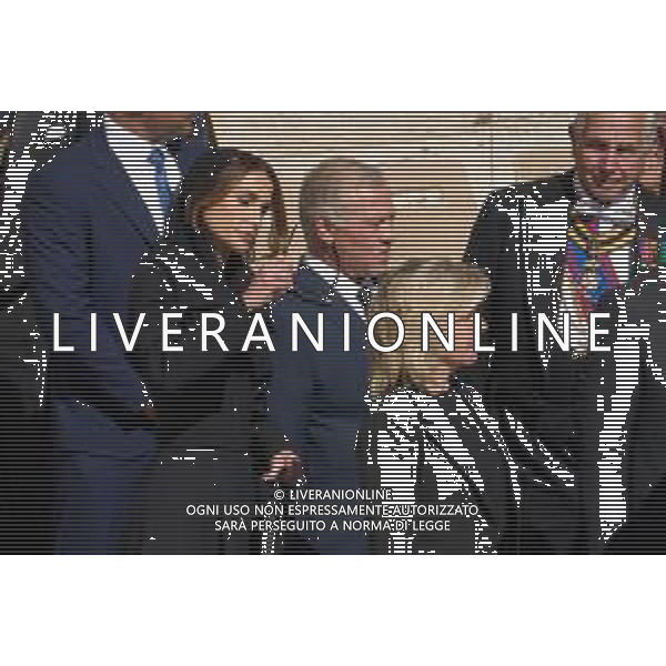 Citta’ del Vaticano - 26 Aprile 2025 Capi di Stato e Personalita’ Internazionali al Funerale di Papa Francesco Nella Foto: Rania di Giordania  Andrea Bracaglia- AGENZIA ALDO LIVERANI SAS